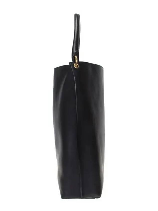 Luxury Saint Laurent Trending 2025 Tag Calfskin Hobo Shoulder Bag Black