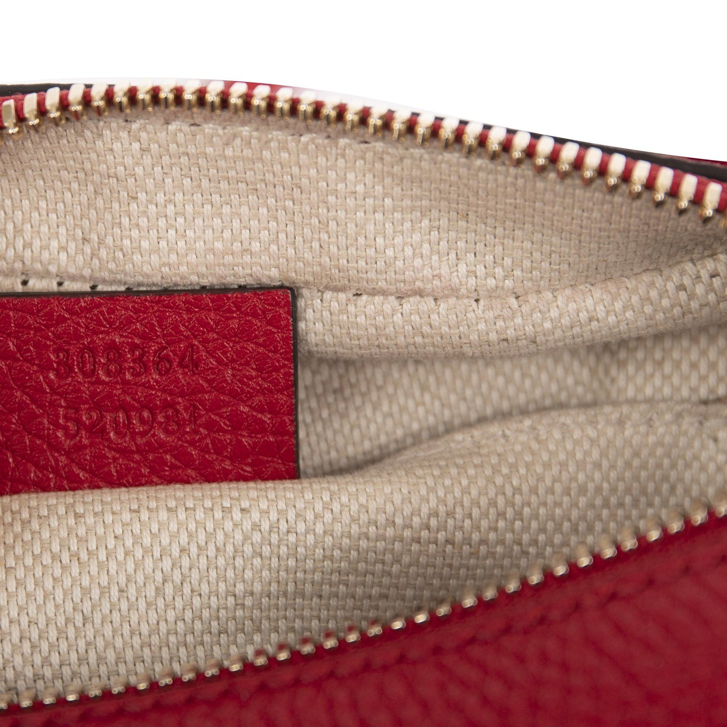 Gucci Red Soho Disco Crossbody Bag