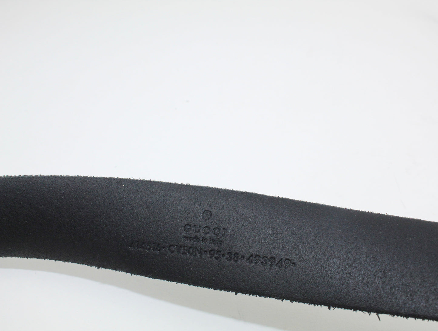 Gucci GG Leather Belt