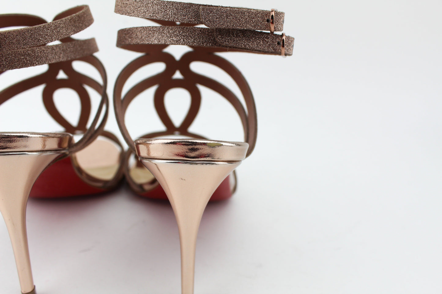 CHRISTIAN LOUBOUTIN RENÉE 85 GLITTER