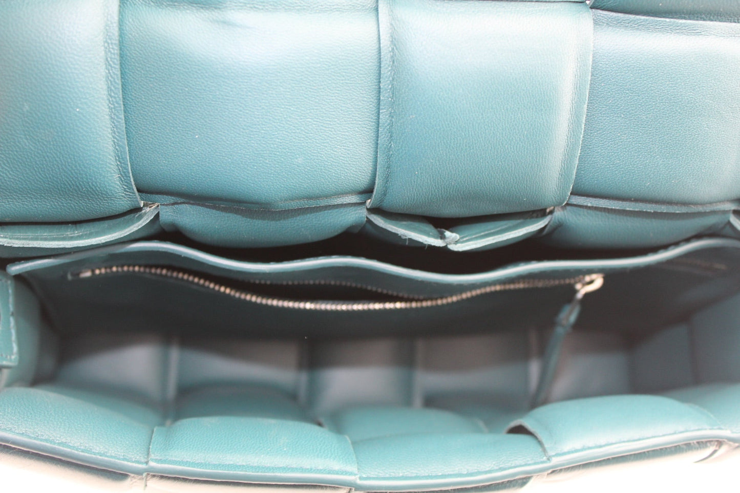 Bottega Veneta Padded Cassette Bag Green