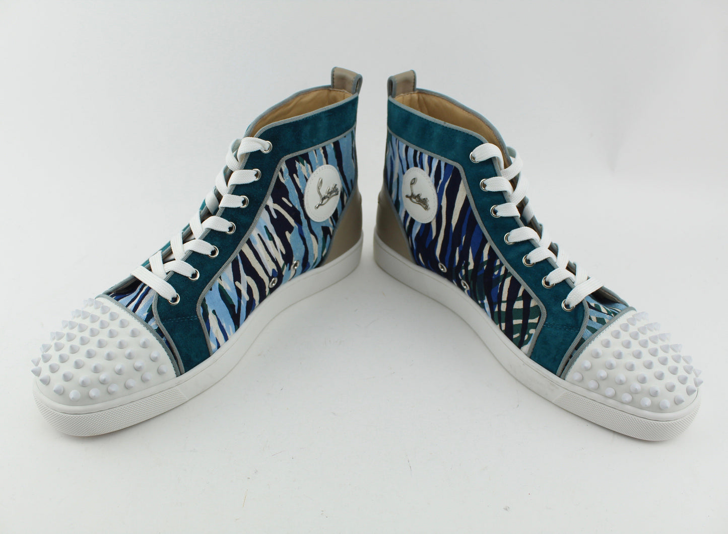 CHRISTIAN LOUBOUTIN LOUIS HIGH TOP SNEAKER SIZE 45
