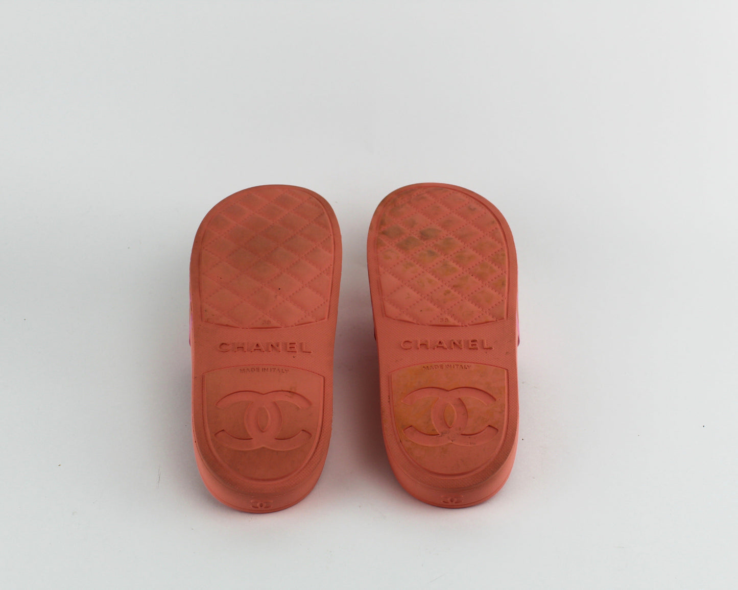 Chanel CC FLats Slide Sandals