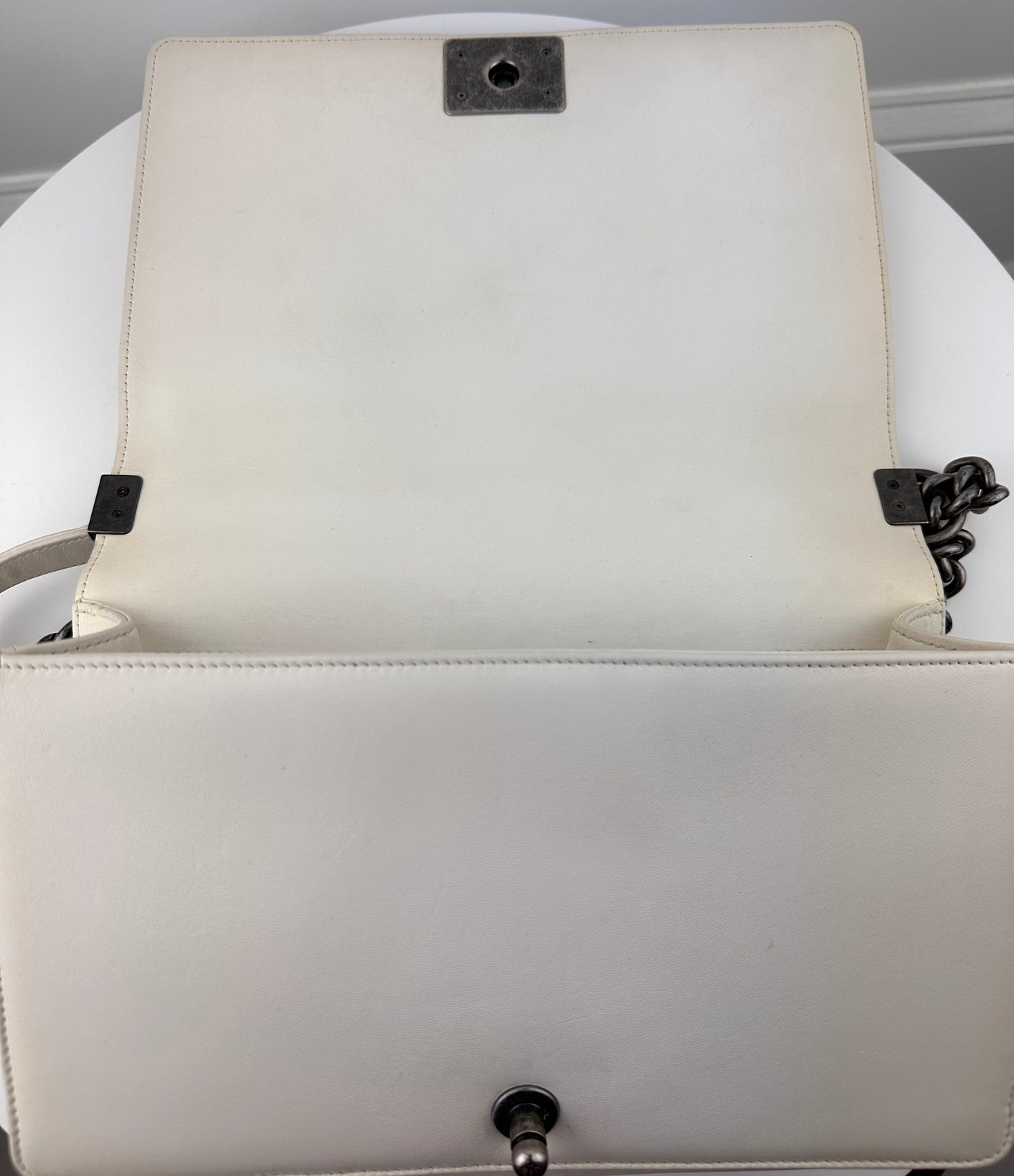 Chanel Lambskin Large Boy Bag