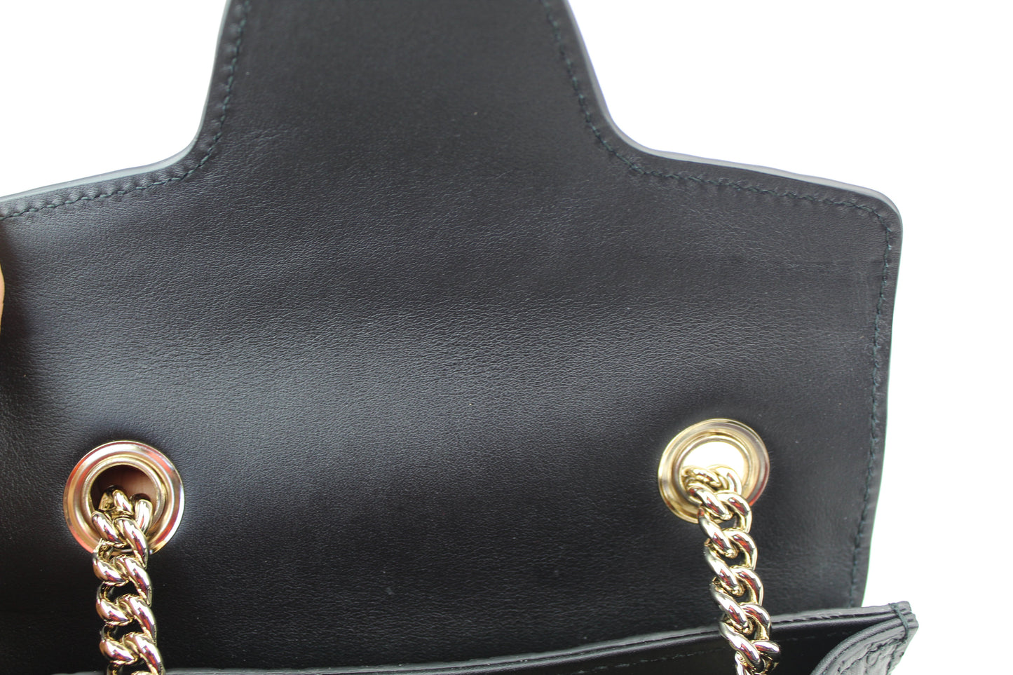 Gucci Emily Guccissima Mini Chain Bag black