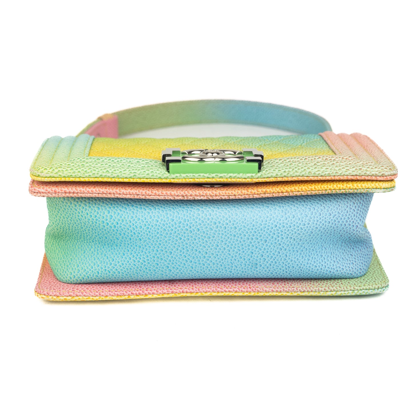 Chanel Caviar Quilted Rainbow Small Cuba Boy bag