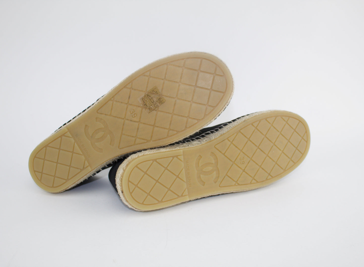 Chanel Velvet Espadrilles