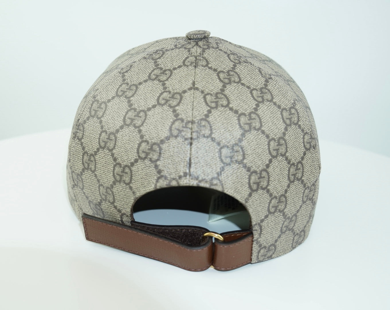 Gucci GG Canvas Baseball Hat "Boutique" in Brown and Beige