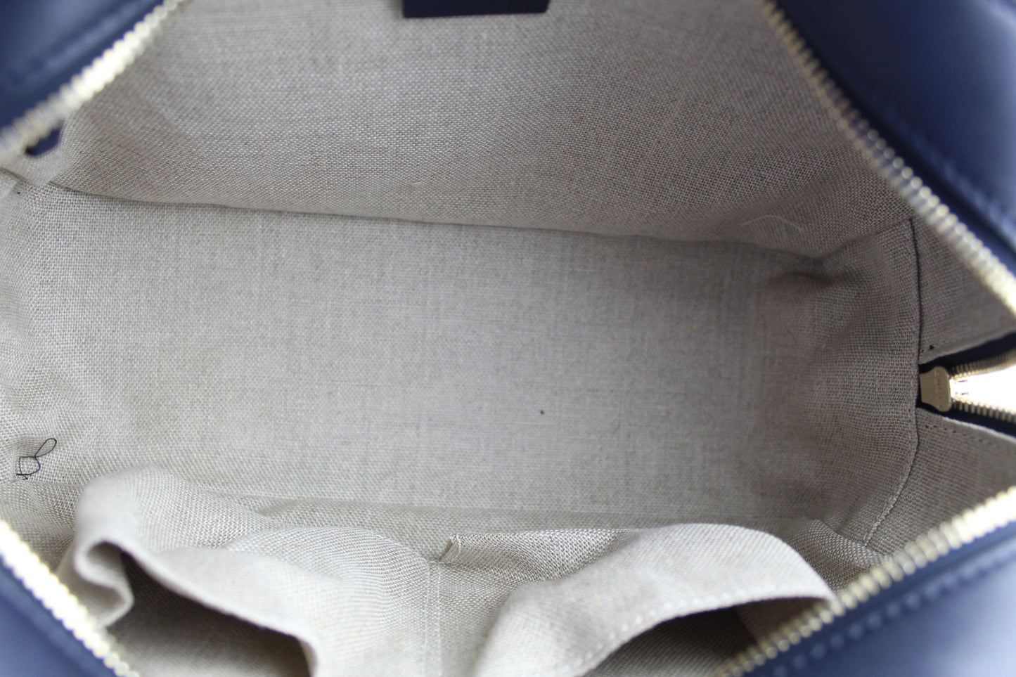 GUCCI GUCCISSIMA MICRO NAVY BAG
