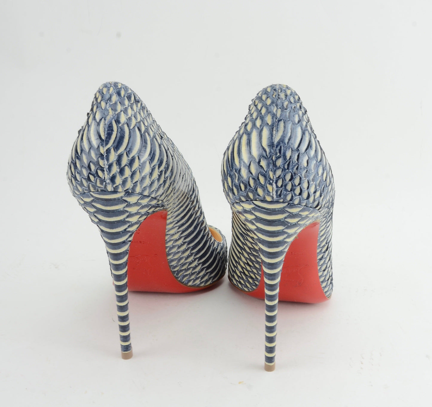 CHRISTIAN LOUBOUTIN PIGALLE FOLLIES 100mm SIZE 36.5