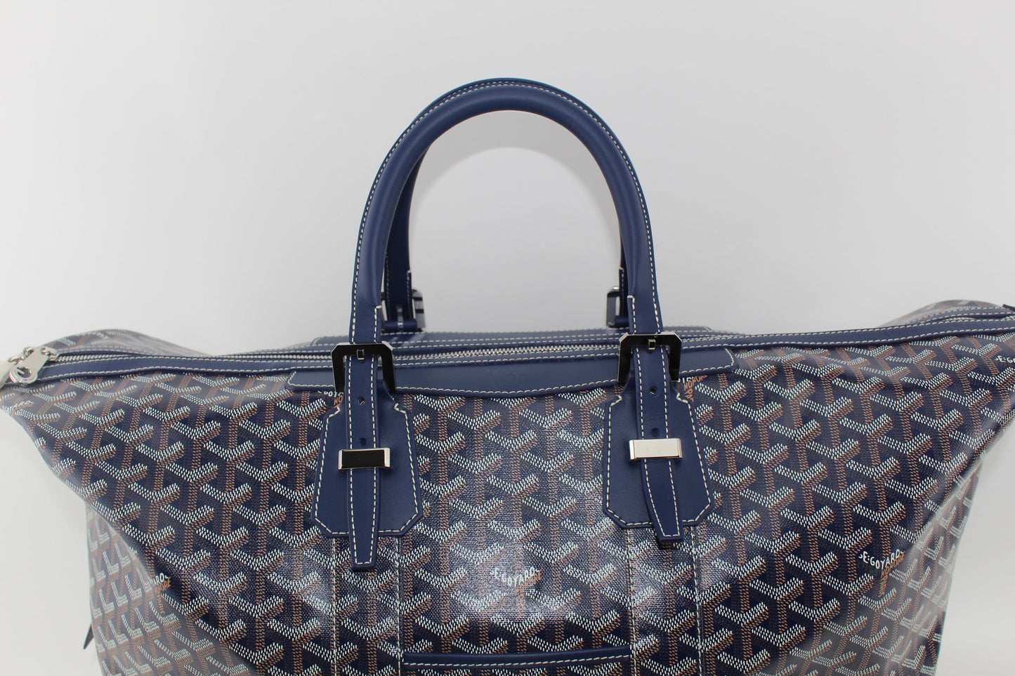 GOYARD BOEING DUFFLE 45 BLUE