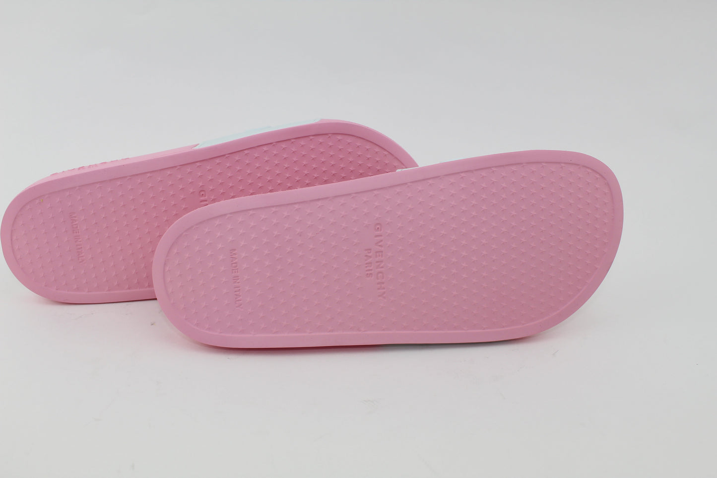 GIVENCHY PINK SLIDES