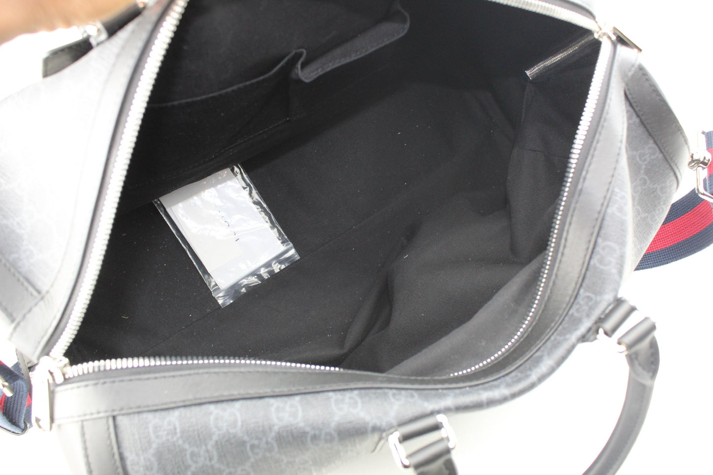 Gucci GG Black carry-on duffle