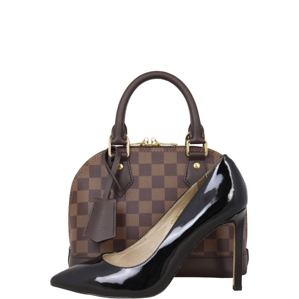 Louis Vuitton Alma BB Damier Ebene | Detachable Clochette