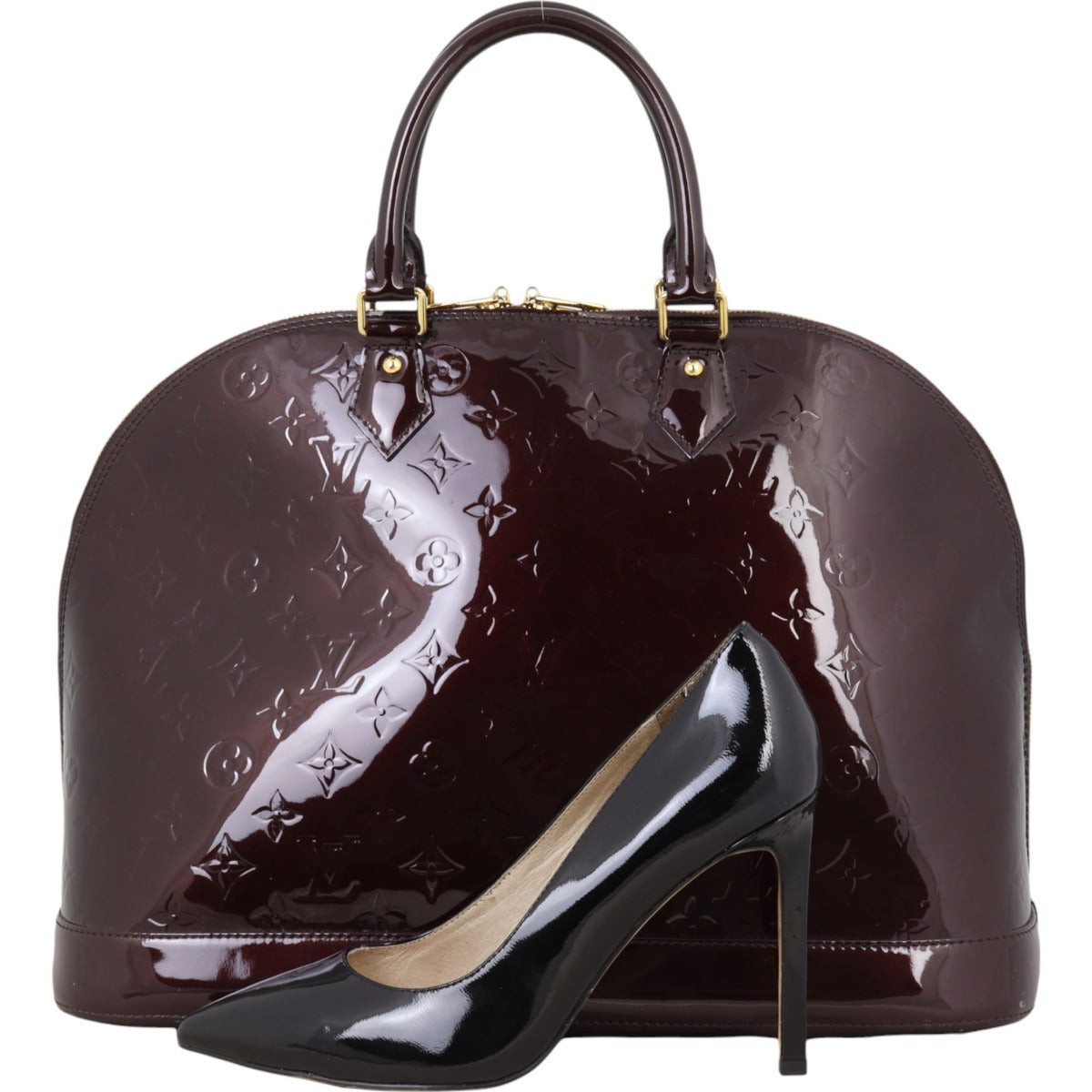 Louis Vuitton Alma GM Monogram Vernis | Amarante