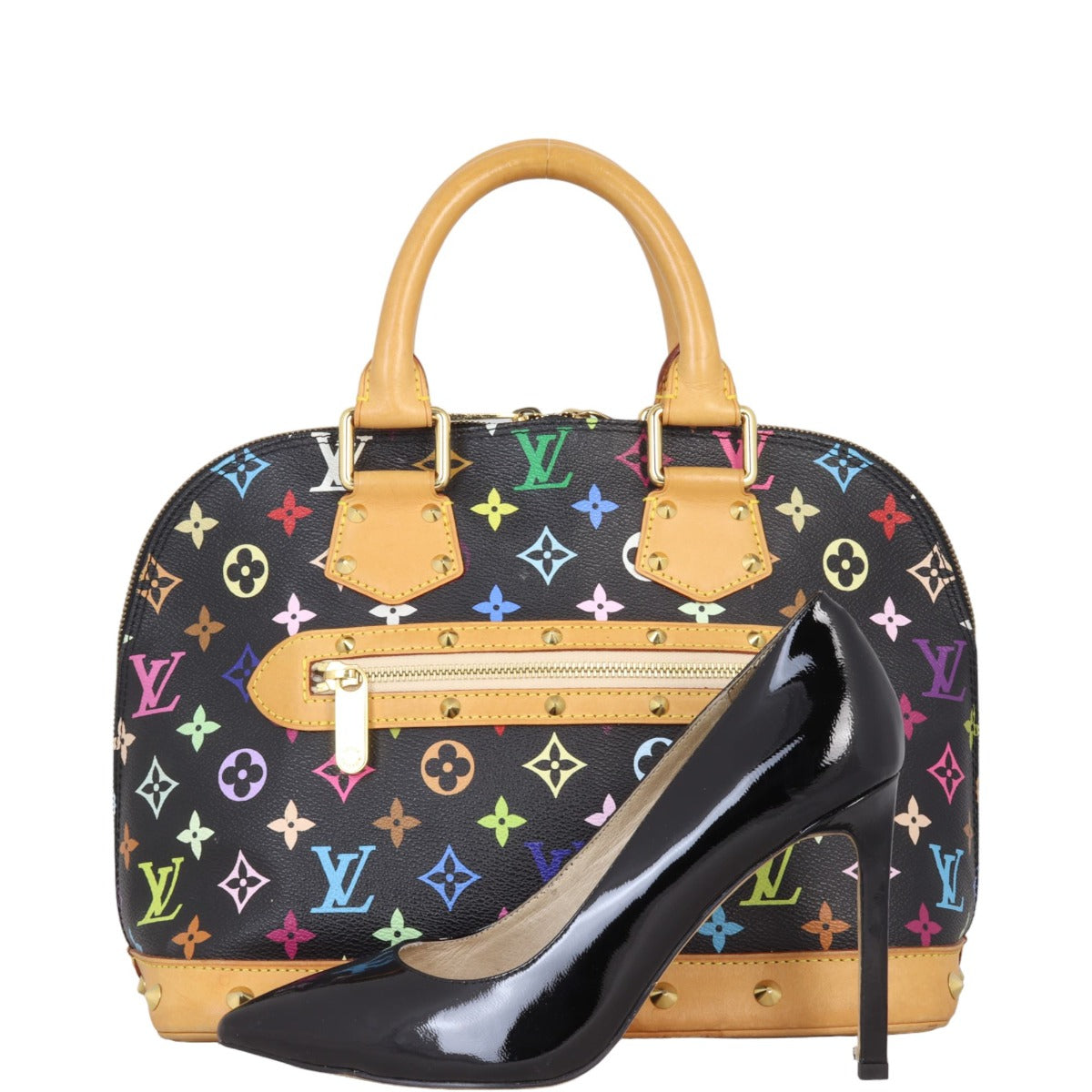 Louis Vuitton Alma PM Monogram Multicolore | Black