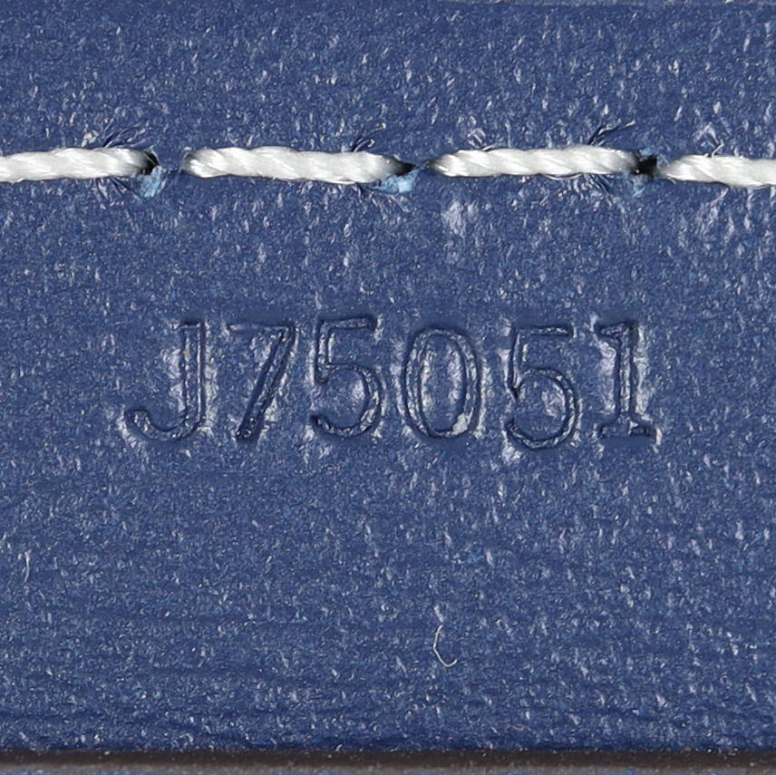 Louis Vuitton Bandouliere Strap Monogram Jacquard Denim