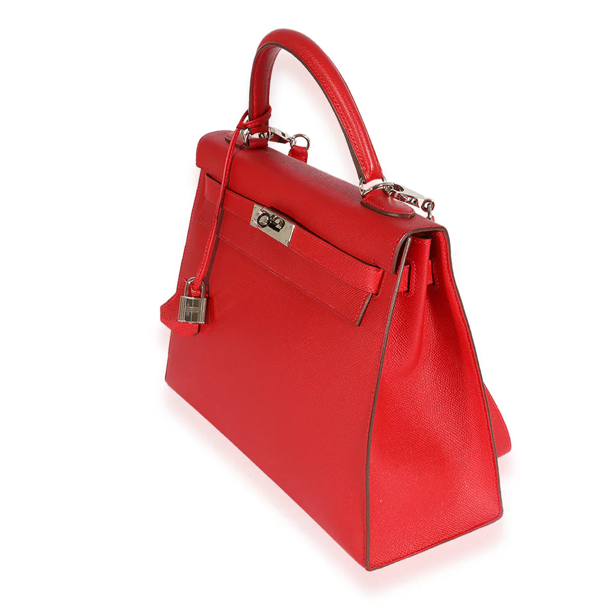 HERMÈS KELLY 32 EPSOM LEATHER ROUGE BAG