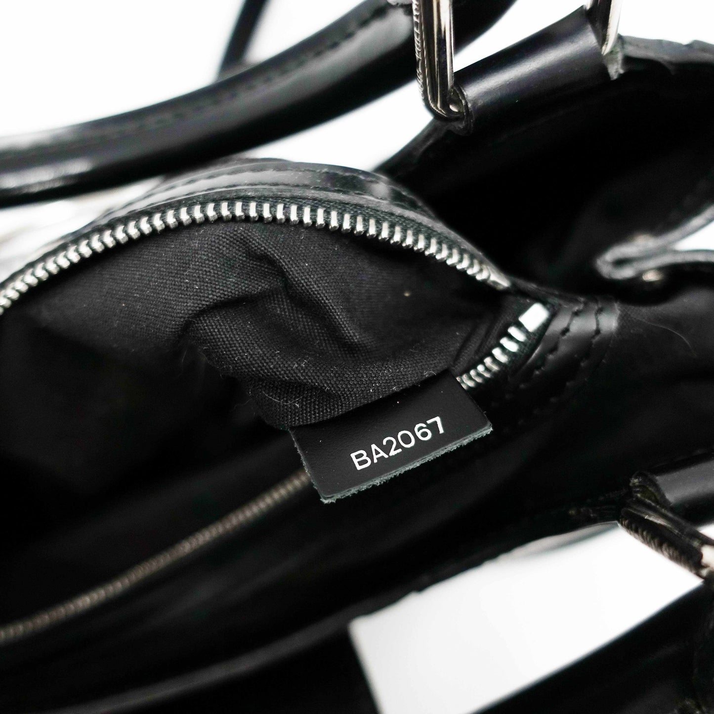 Louis Vuitton Black Epi Leather Sac Montaigne Bag with Strap