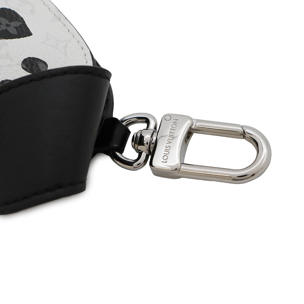 LOUIS VUITTON Bag Charmã»LV Dog Noir/White/PinkM02273 Monogram