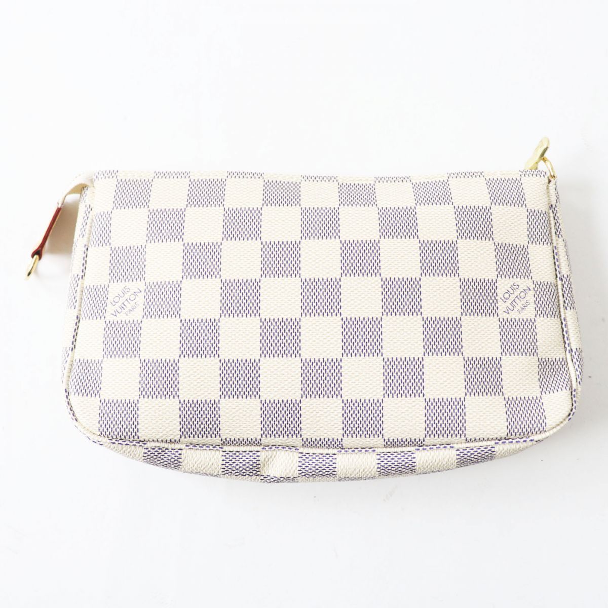 LOUIS VUITTON Accessory pouch N41207 Damier Azur Canvas gray Pochette Accessoires