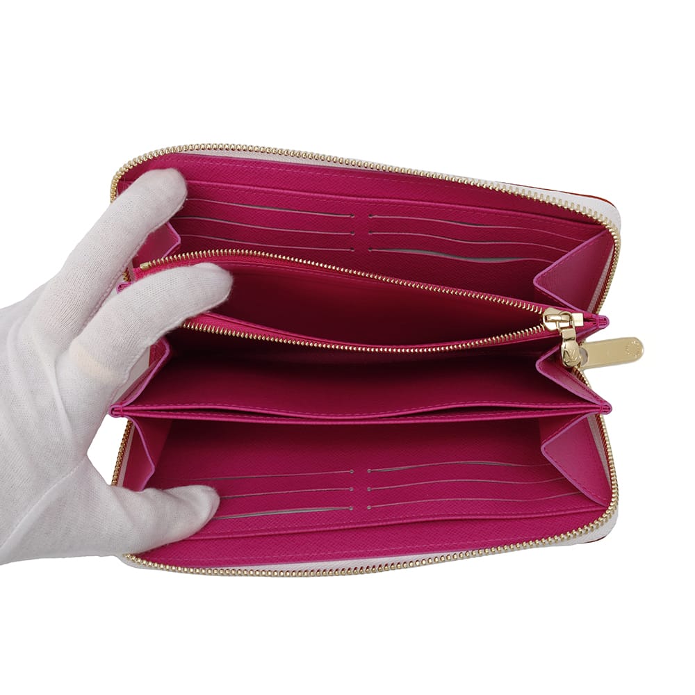 LOUIS VUITTON LV à TM Zippy Wallet_Japan Limited Edition WhiteM13922 Monogramã»Multicolor