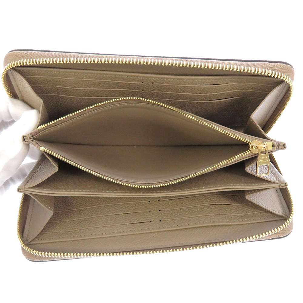 LOUIS VUITTON Zippy Wallet Tourterelle claimM69794 Monogram Empreinte Leather