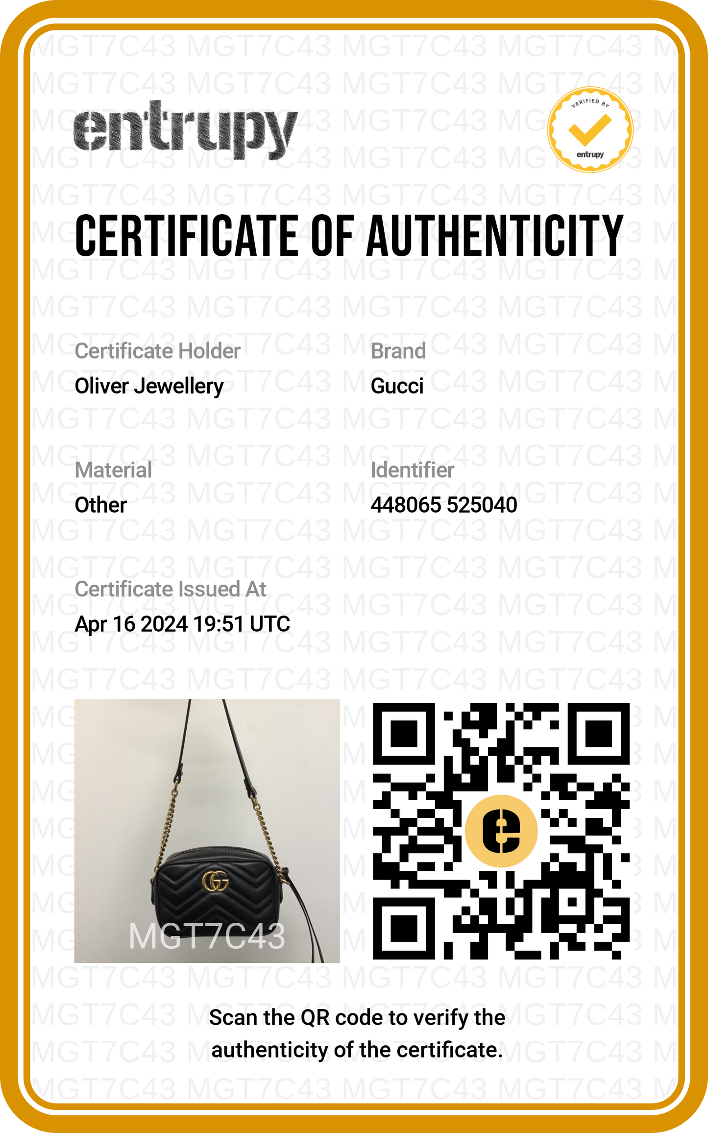 Gucci Black GG Marmont Matelasse Mini Shoulder Bag
