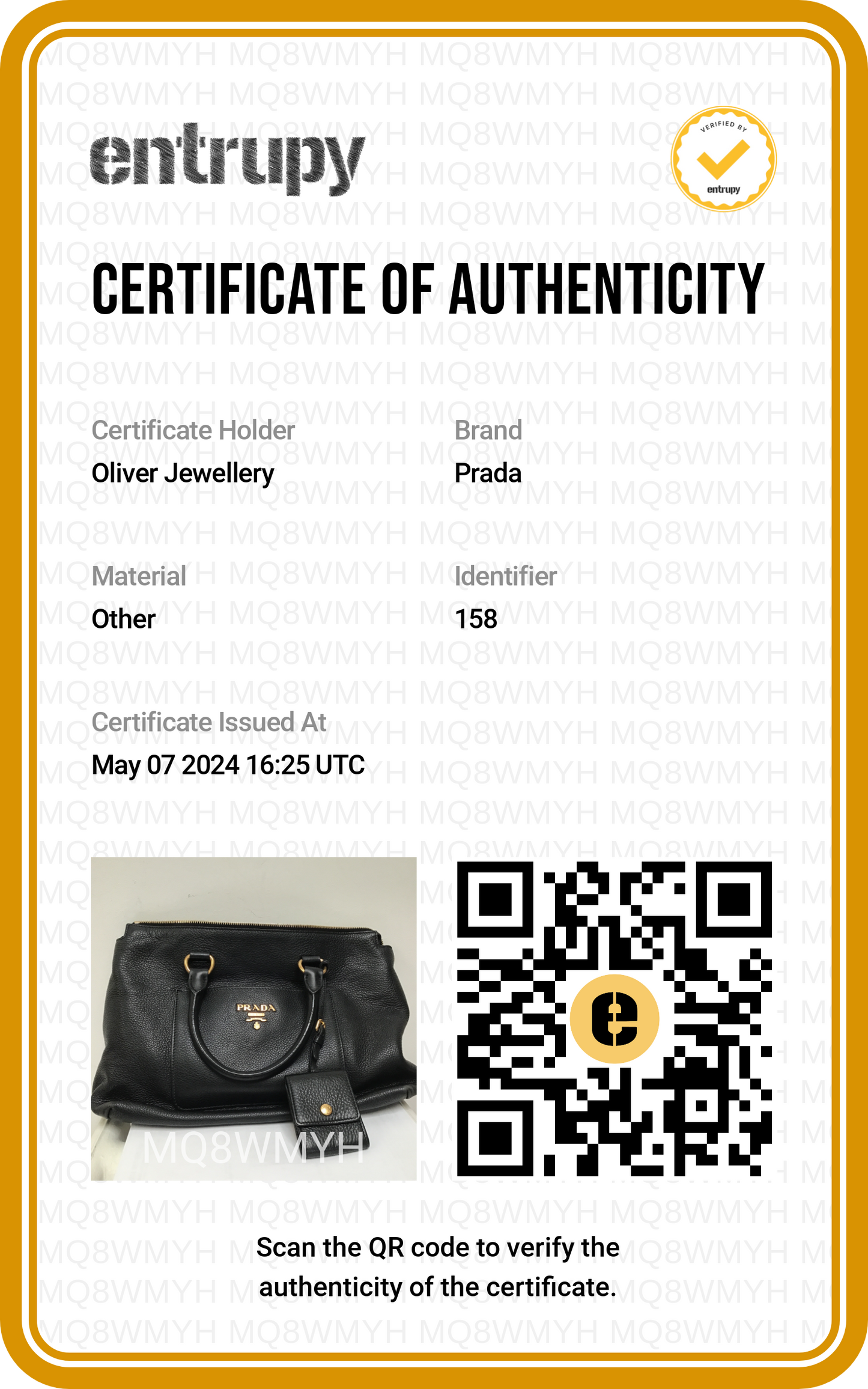 Prada Black Vitello Daino Leather Pocket Zip Tote