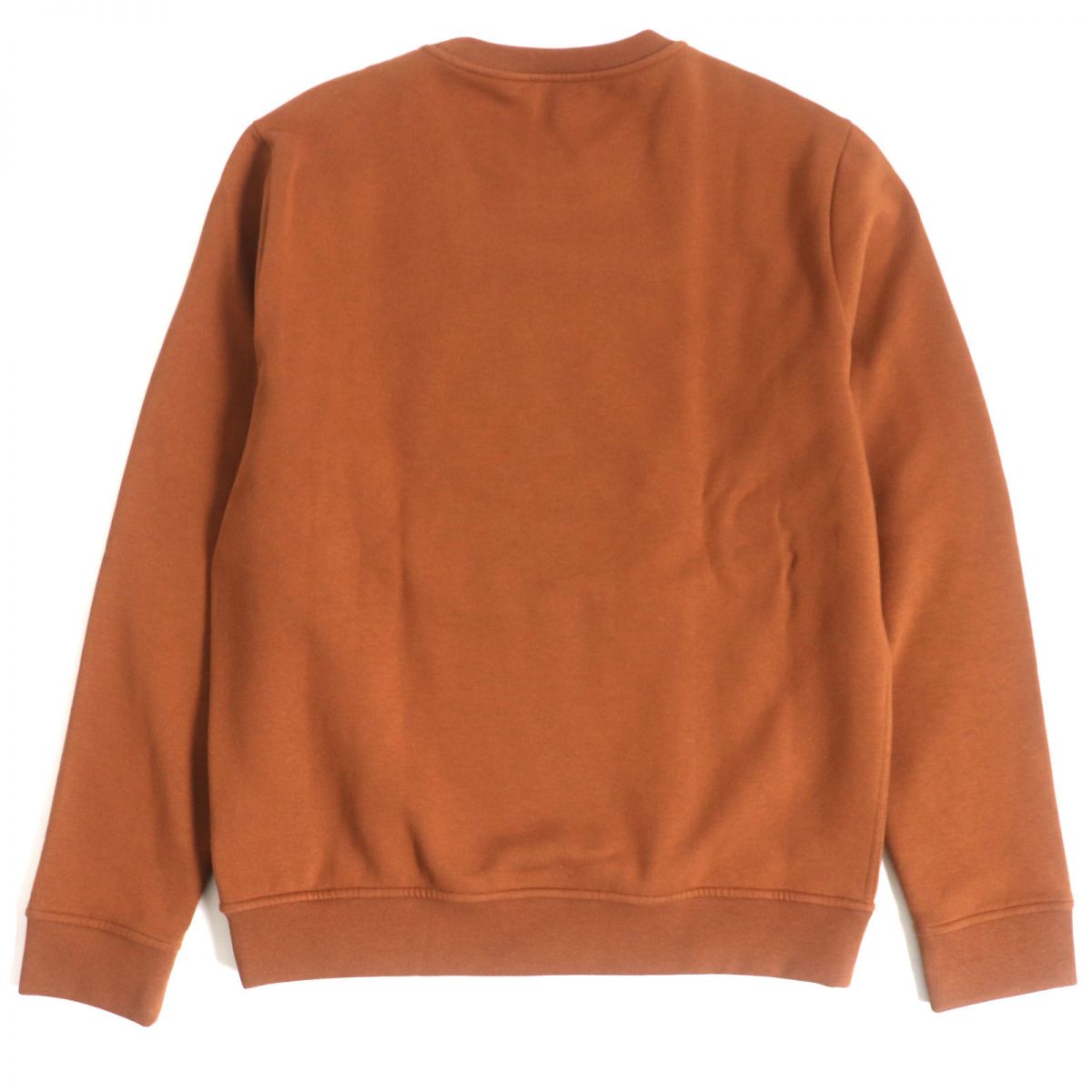 HERMES sweat Main: 100% cotton, part: lamb leather, part: 90% cotton, part: 10% polyurethane Brown mens M