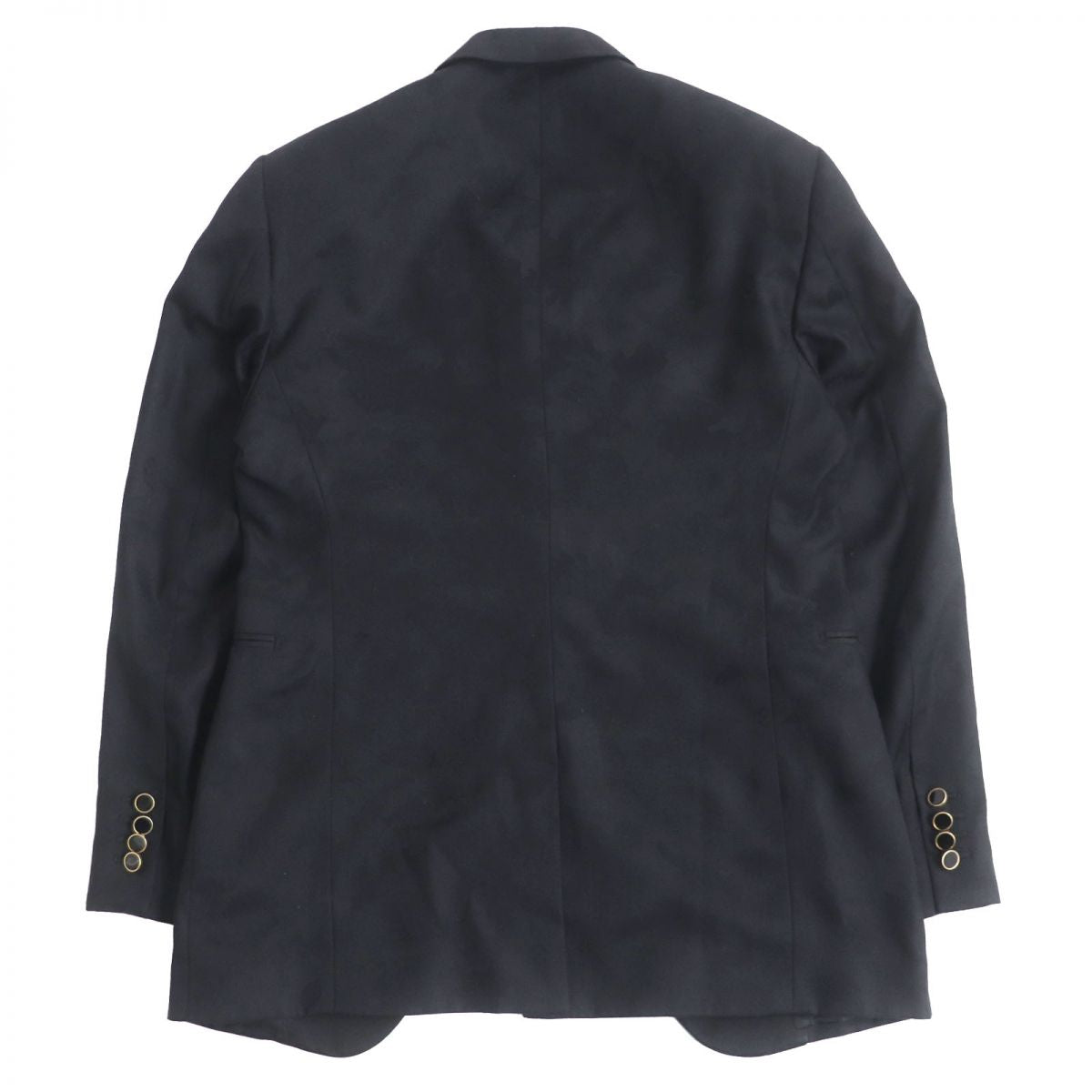 LOUIS VUITTON tailored jacket Outer: 100% wool, Lining: 75% cupra, Lining: 25% cotton black mens 52