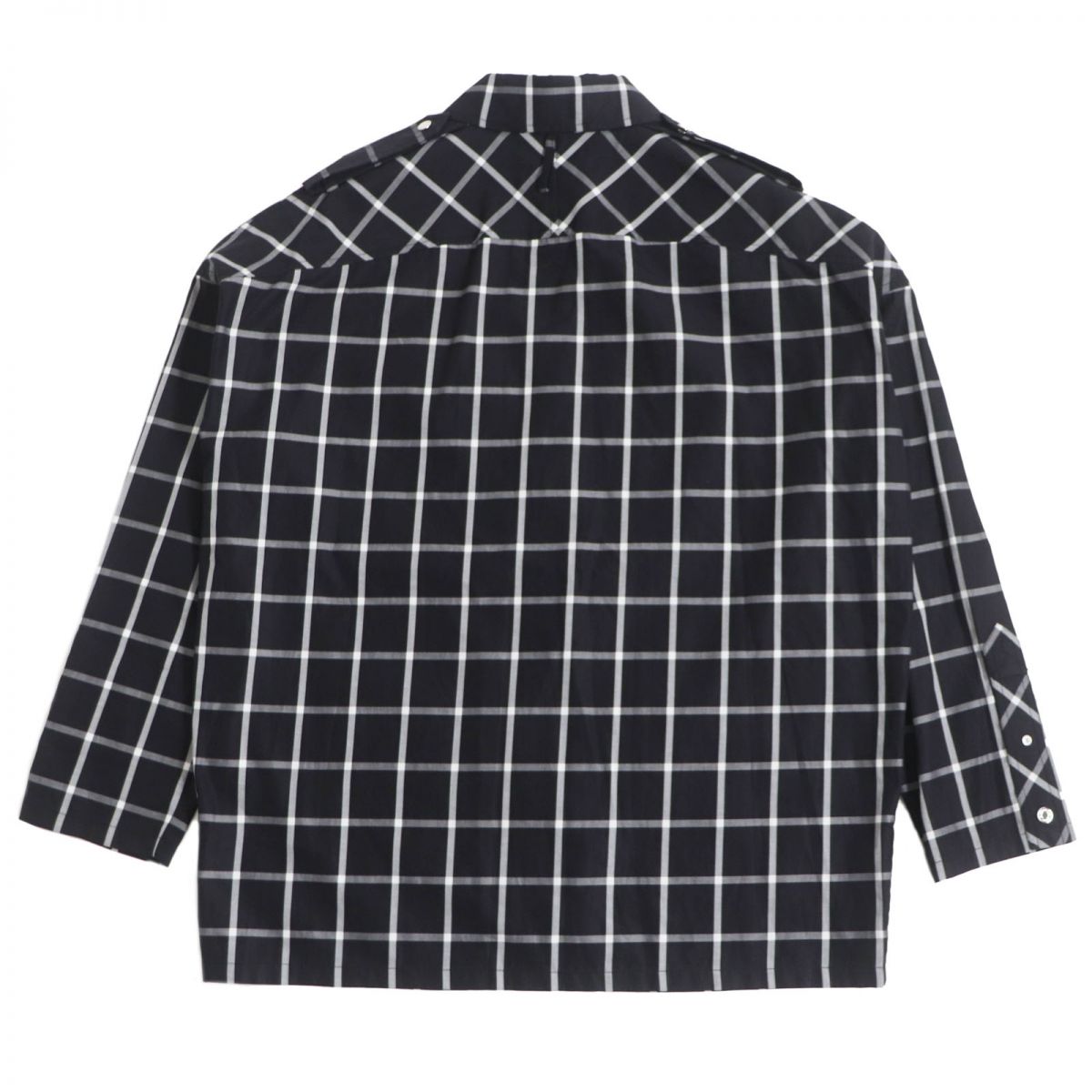 HERMES Blouson Main: 100% cotton, Part: 100% polyester black mens 36
