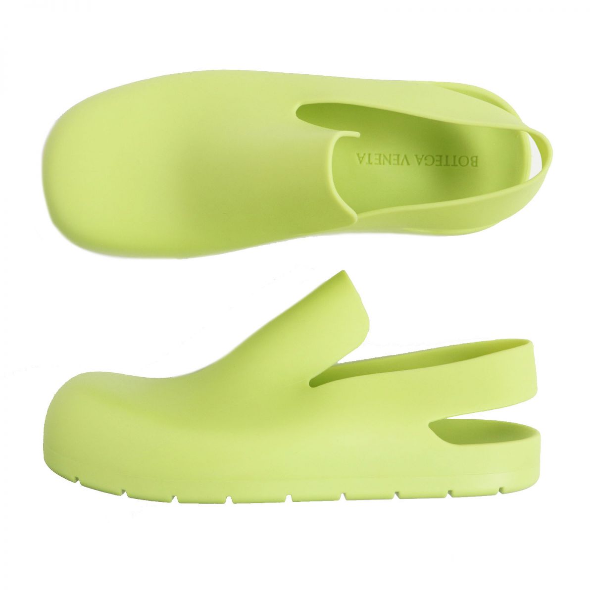 BOTTEGAVENETA Slip-on Main: Rubber Light green mens 42