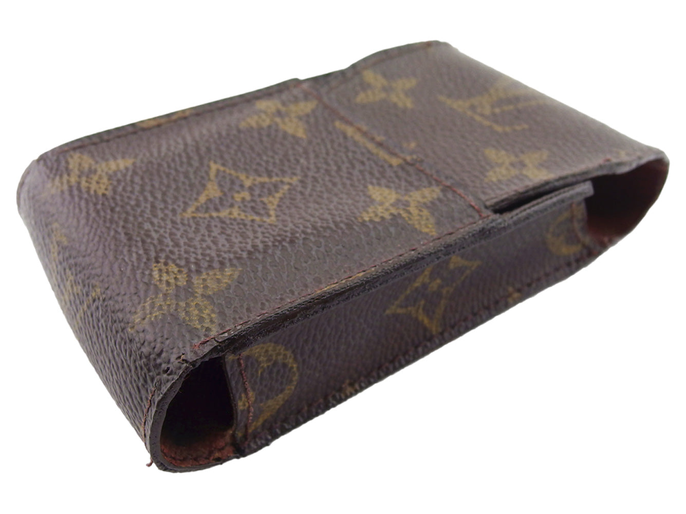 LOUIS VUITTON Cigarette case M63024 Brown beige Etui cigarette