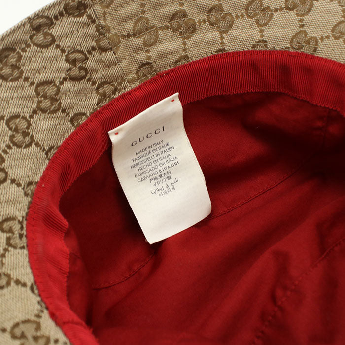 GUCCI 411790 Original GG fedora hat Chilled license Other hats beige Kids