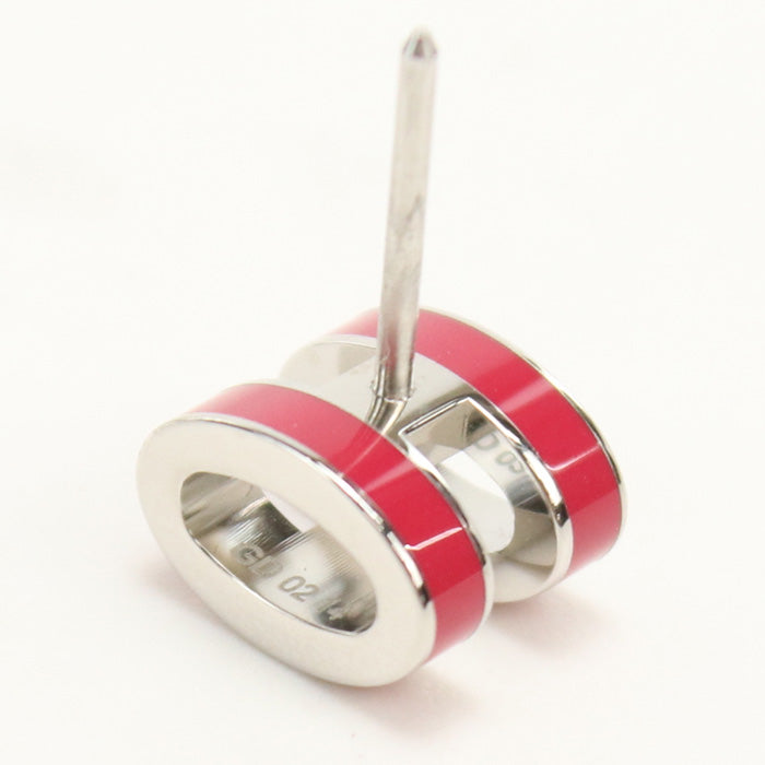 HERMES 608002FP Pierce MINI POP H Pierce Gold Plated Red Women