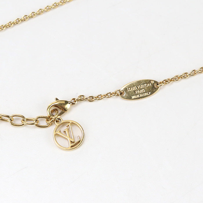 LOUIS VUITTON M00596 LV Iconic Necklace metal gold Women