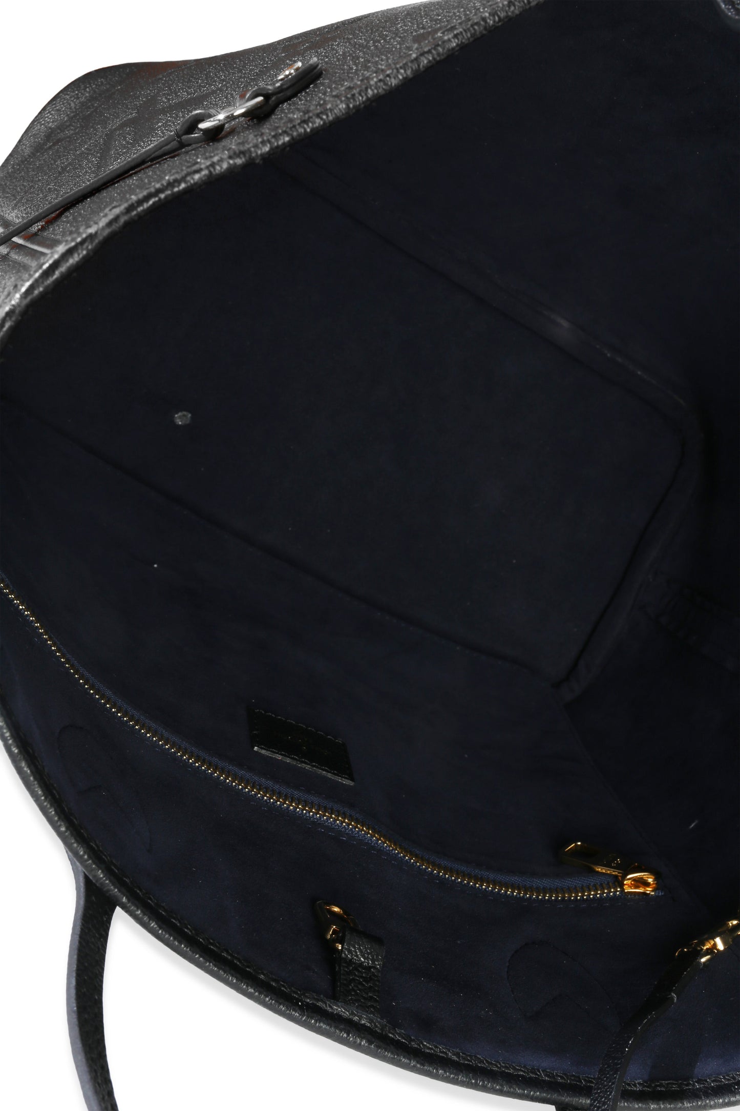 Louis Vuitton Black Giant Monogram Empreinte Neverfull MM
