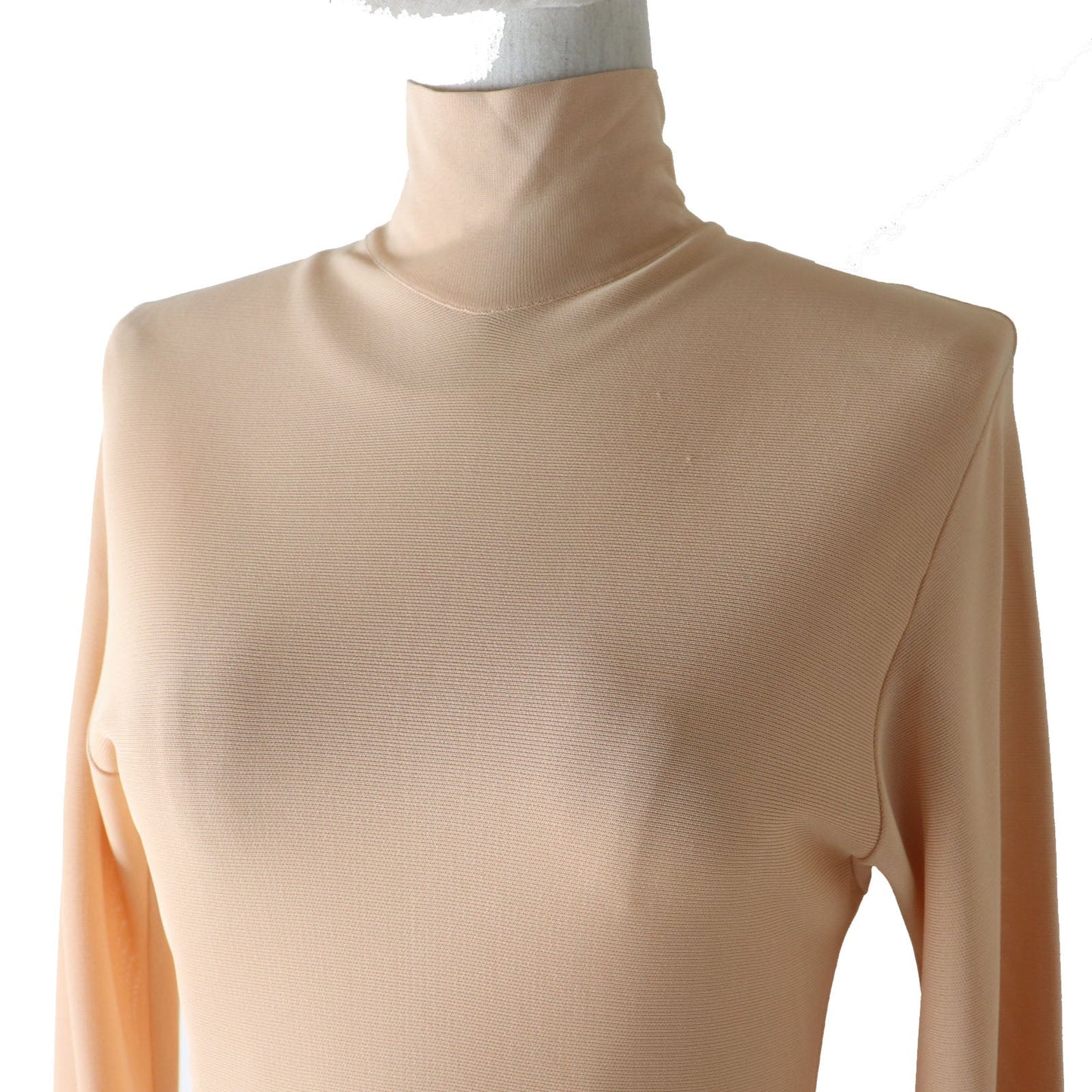 BOTTEGAVENETA dress 640079 Body: 100% rayon; Petticoat: 94% silk, 6% polyurethane salmon pink Women S