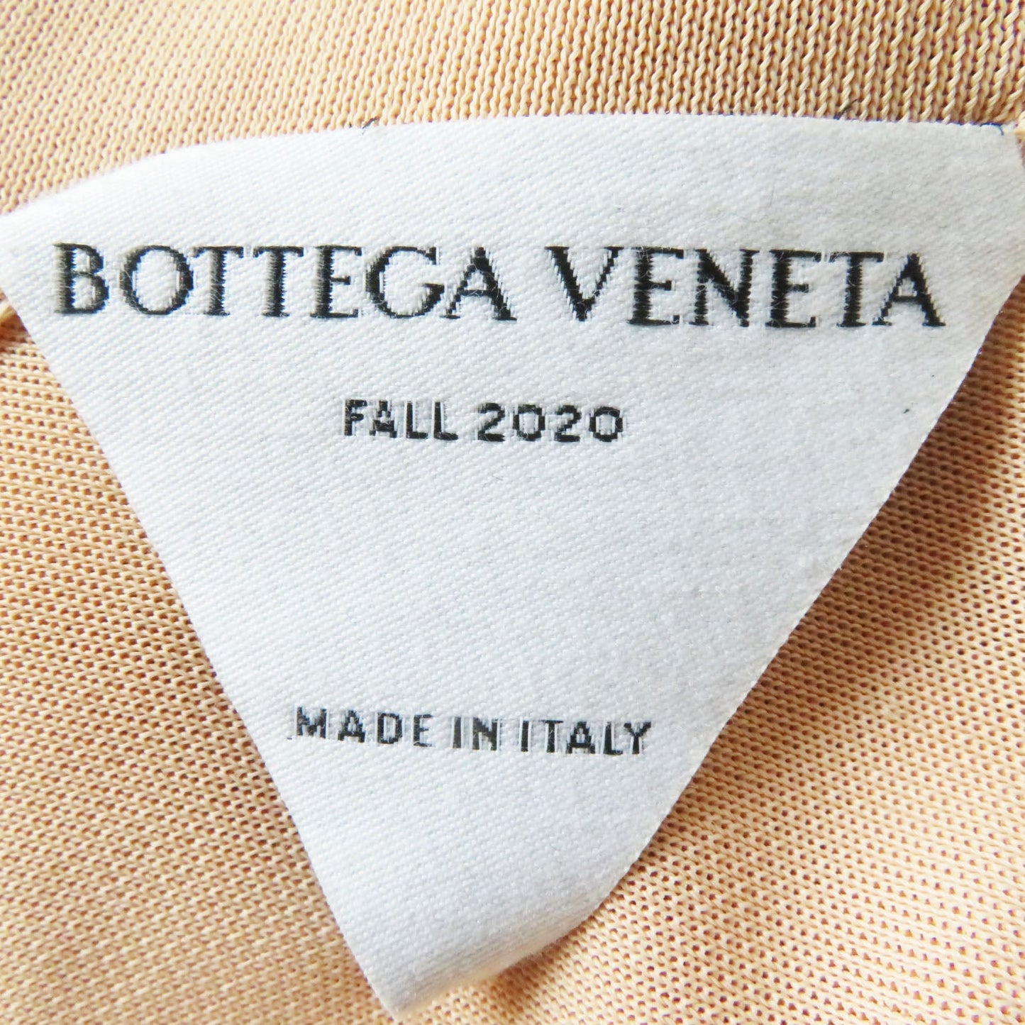 BOTTEGAVENETA dress 640079 Body: 100% rayon; Petticoat: 94% silk, 6% polyurethane salmon pink Women S