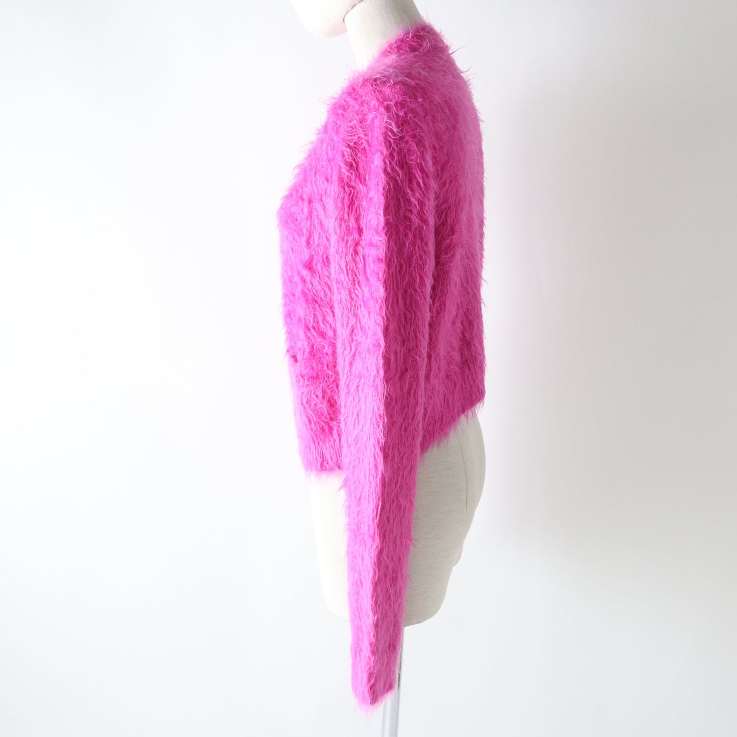 GUCCI cardigan 697578 Main: 80% nylon, Main: 20% wool pink Women S