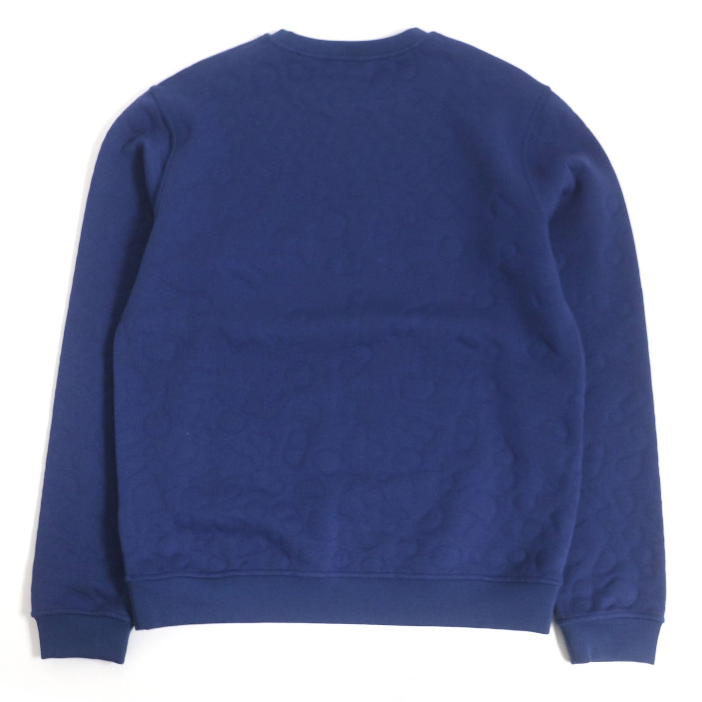 HERMES sweat Main: 72% polyamide, 26% cotton, 2% elastane. Parts: 100% cotton. Rib: 90% cotton, 10% elastane. Indigo blue Maillons en Boucle Aero mens M