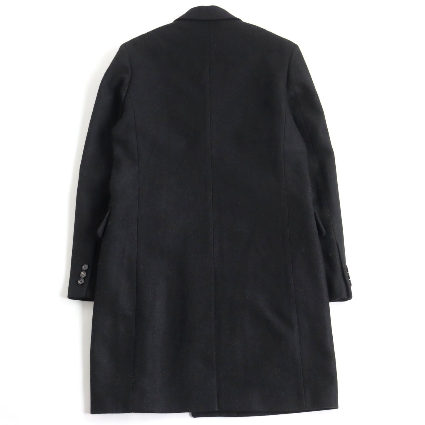 BOTTEGAVENETA Chester coat 647389 V0AW0 Outer: 90% wool, Outer: 10% polyamide (nylon), Lining: 100% rayon black mens 50