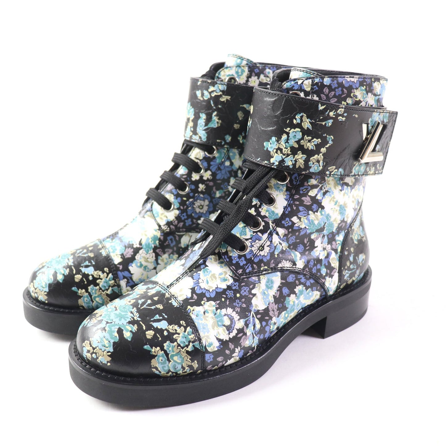 LOUIS VUITTON short boots Main: Leather multicolor Wonderland Line Women 35.5