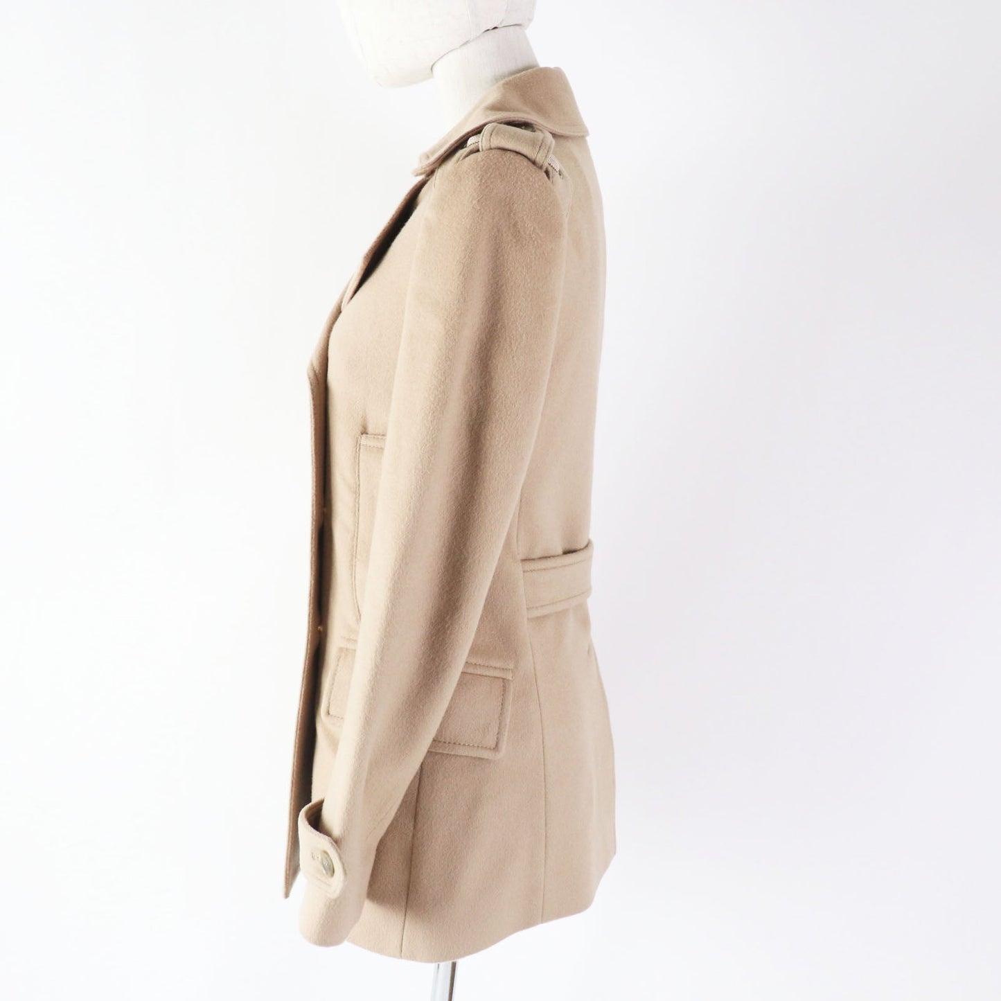 GUCCI coat 325072 Outer: 100% wool, Lining: 100% rayon beige Women 36
