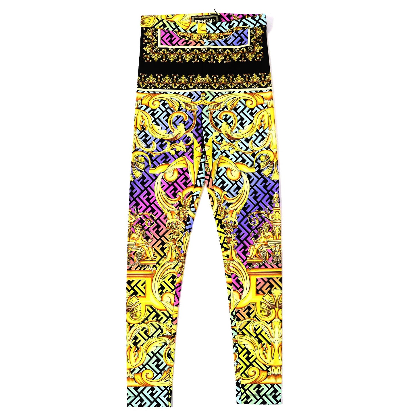 FENDI Other bottoms 1004962 Main: 84% nylon, 16% polyurethane multicolor Women 40