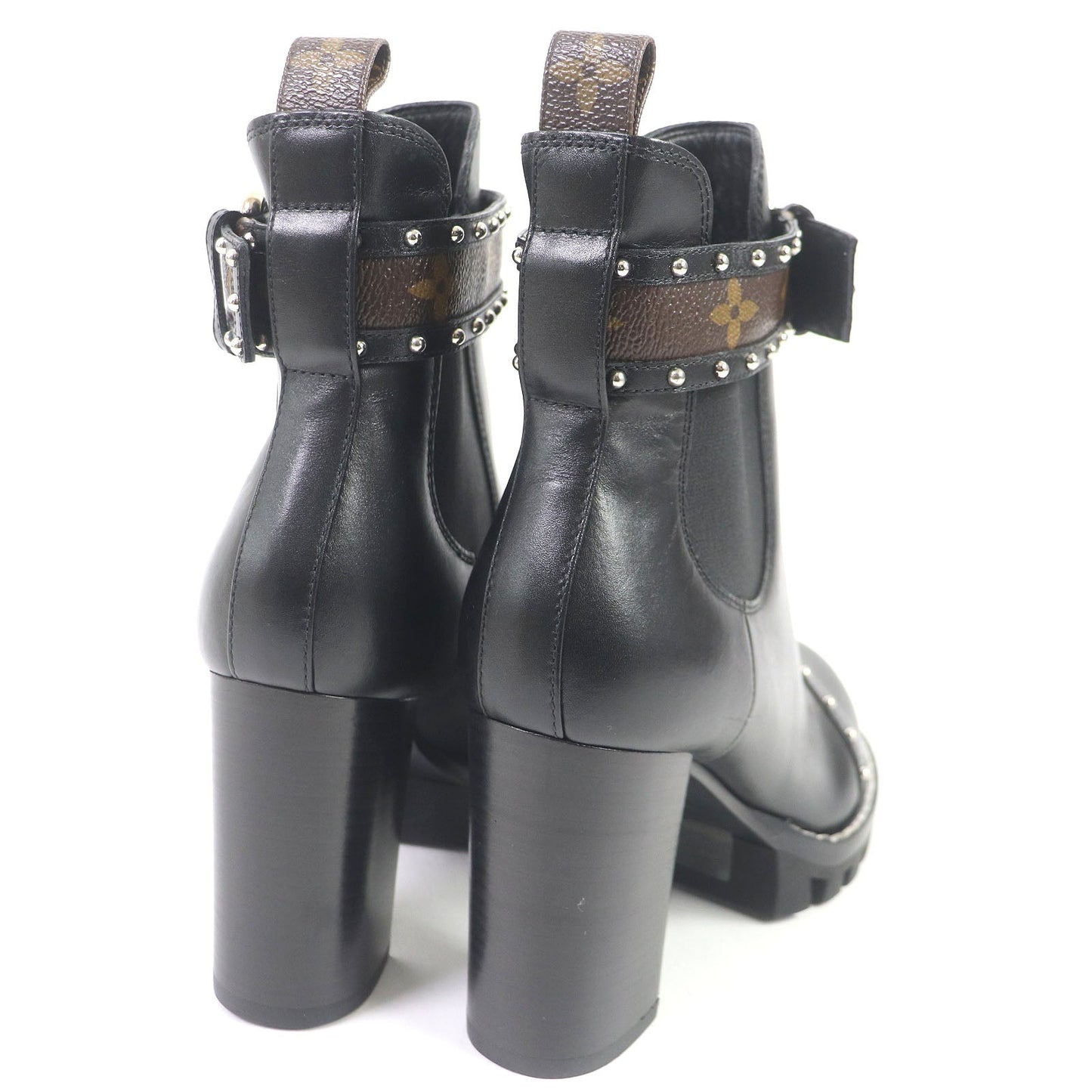 LOUIS VUITTON Ankle boots Main: Leather black Star trail line Women 36