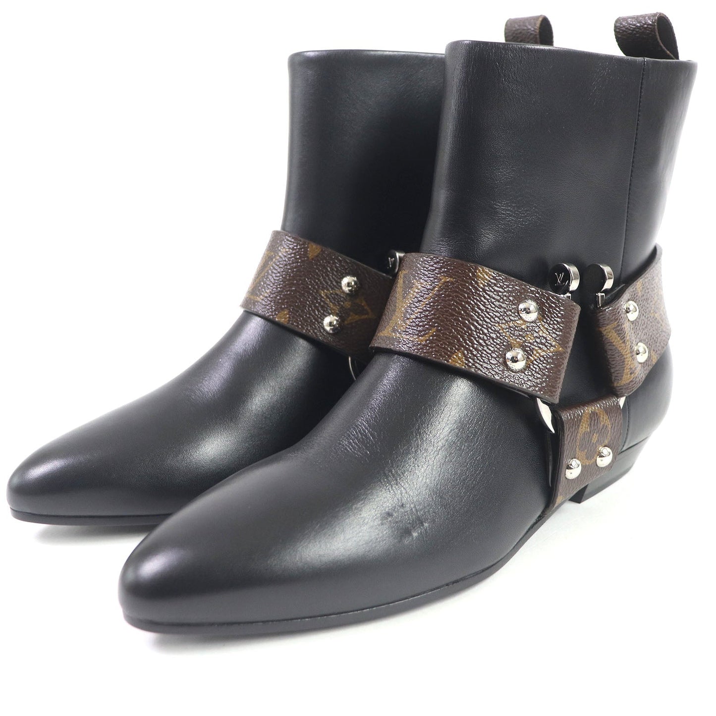LOUIS VUITTON Ankle boots Main: Leather black Rhapsody line Women 36