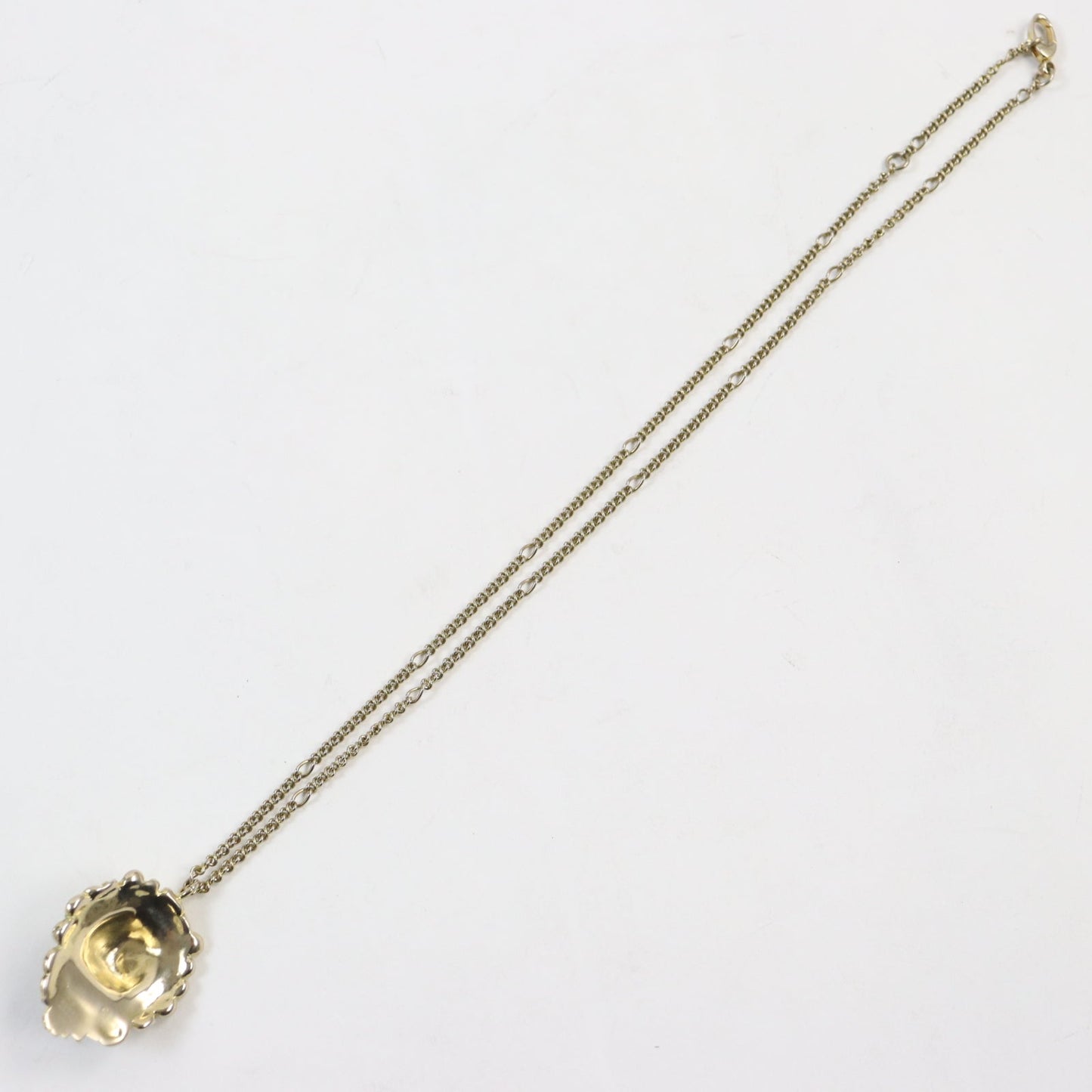 GUCCI Necklace Main: Gold Plated Part: Color Stone Gold green 412885 mens