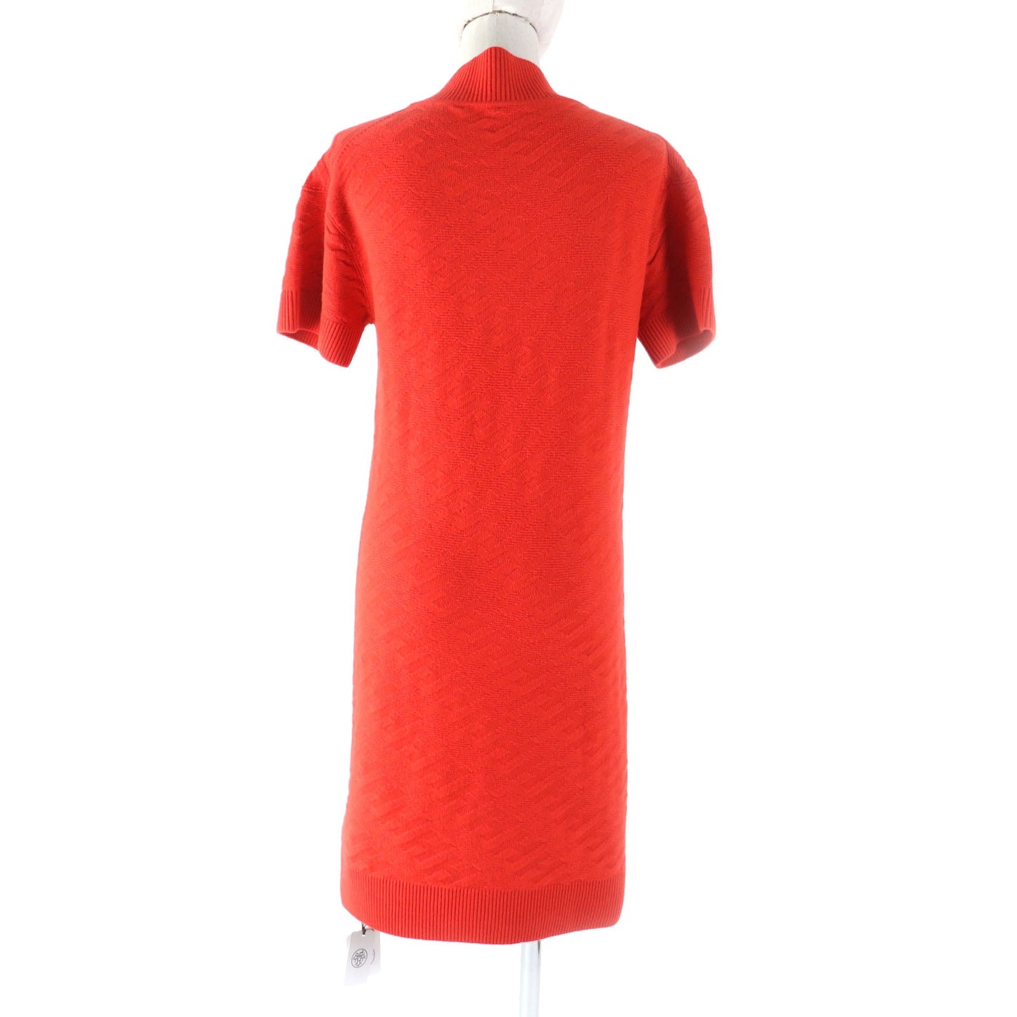 HERMES one piece 2E2501DE Main: 100% wool, part: 95% wool, part: 5% nylon Orange Women S